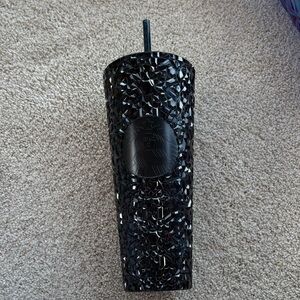 Starbucks Midnight Black Textured Tumbler
